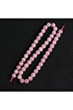 8 Mm Pembe Kuvars Doğaltaş Dizi Doğal Taş Dizi