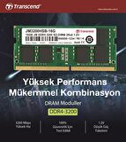 Transcend JM3200HSB-16G 16GB DDR4 3200Mhz CL22 1.2V Notebook Ram