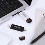 Transcend TS2TESD310C 2TB, External SSD,ESD310C,USB 10Gbps, Type C/A, Black