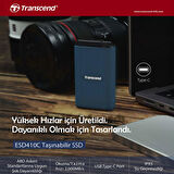 Transcend TS1TESD410C 1TB USB/Type-C 20Gbps 2000/2000MB/s Taşınabilir Harici SSD