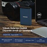 Transcend TS2TESD410C 2TB, USB/Type-C 20Gbps, Okuma/Yazma Hızı 2000 MB/s Taşınabilir Harici SSD