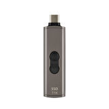 Transcend TS1TESD330C 1TB Type-C 10Gbps Gizlenebilir Başlıklı Taşınabilir Metal Kasa SSD