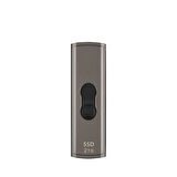 Transcend TS2TESD330C 2TB Type-C 10Gbps Gizlenebilir Başlıklı Taşınabilir Metal Kasa SSD