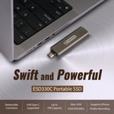 Transcend TS2TESD330C Type-C 2 TB Taşınabilir SSD - OUTLET