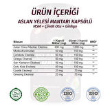 Aslan Yelesi Kapsül (LİON'S MANE MUSHROOMS CAPSULE)