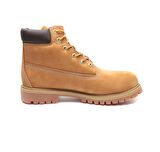 Timberland B0129097131R Kalın Topuklu Su Geçirmez Kahverengi Nubuk Kız Çocuk Bot