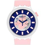 Swatch SB03M105 DIVERSIPINK Bioceramic Unisex  Kol Saati