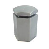 Bijon Kapağı Metalik Gri 17x32mm - 1008212 Wisco - Opel Corsa C Astra G Zafira Uyumlu