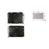 Klima Radyatörü 594x411x16 mm – 2028300770 Wisco - Mercedes W202 C200d. 96-00 Arası Uyumlu