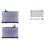 Su Radyatörü - 1350A601 Wisco - Mitsubishi Outlander 3 2.0-2.4 Hybrid 12 Ve Sonrası Uyumlu