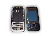 Nokia 7610S Kasa Kapak Nokia 7610S Siyah Renk Orta Kasa Ön Kapak Arka Kapak Tuş Takımı