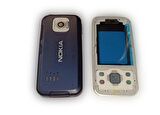 Nokia 7610S Kasa Kapak Nokia 7610S Siyah Renk Orta Kasa Ön Kapak Arka Kapak Tuş Takımı