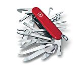 Victorinox 1.6795.LB1 Swiss Champ 33 Fonksiyon Deri Kılıflı İsviçre Çakısı - Kırmızı