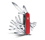 Victorinox 1.6795.LB1 Swiss Champ 33 Fonksiyon Deri Kılıflı İsviçre Çakısı - Kırmızı