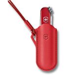 Victorinox 4.0670 Deri Kılıf 0.6223 Serisi Kırmızı