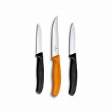 Gourmet SwissClassic Soyma ve Biftek Pizza Bıçağı 3'Lü Set (12cm-8cm)