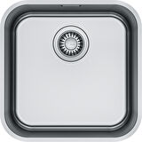 Franke Smart SRX 110-40 Tek Gözlü, Paslanmaz Çelik, İnox Renk, Tezgah Altı