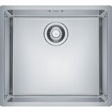 Franke Maris MRX 110-45 Inox, Çelik Evye, Tek Gözlü, Damlalıksız, Tezgah Altı