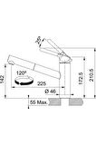 Armatür ORBİT DOCCİA Krom