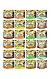 Kıyılmış Kedi Konservesi Karışık Paket 85 gr X 24 Adet