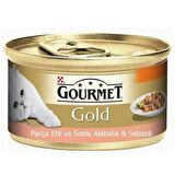 Gourmet Gold Alabalik Sebze Parça Etli Kedi Konservesi 85 Gr