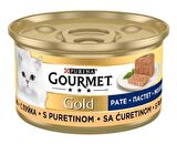 Gourmet Gold Kıyılmış Hindili Kedi Konservesi 85gr x 24 Adet