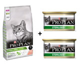 Pro Plan Somonlu Kısırlaştırılmış Kedi Maması 1.5 Kg + 2 Adet Pro Plan Somonlu Kısır Kedi Konservesi 85 Gr