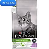 ProPlan Sterilised Hindili Tavuklu Kısır Kedi Maması 1 Kg AÇIK