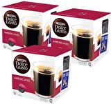 Nescafe Dolce Gusto Coffee Americano 16 Kapsül x 3 Adet