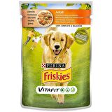 Friskies Tavuk Etli ve Havuçlu Konserve Köpek Maması 100 Gr*