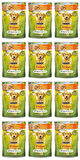 Friskies Tavuklu ve Havuçlu Yetişkin Yaş Köpek Maması. 100 gr * 12 Adet