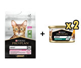 Pro Plan Delicate Kuzulu Yetişkin Kedi Maması 3 Kg + 2 Adet Pro Plan Tavuklu Kedi Konservesi 85 Gr