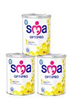 SMA Optipro 1 Prebiyotik Bebek Sütü 3 x 800 gr