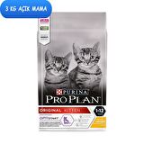 Pro Plan Kitten Yavru Tavuklu Kedi Maması 3 Kg AÇIK