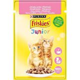 Purina Friskies Junior Tavuklu Soslu Pouch Yavru Kedi Yaş Maması 26 x 85 G