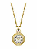 Bulova Rubaiyat Pendant Necklace 25,5 mm Quartz Saat 97L182