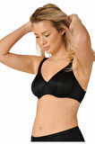 Triumph Comfort Minimizer W X Balenli Düz Toparlayıcı Siyah Sütyen
