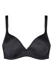 Triumph Perfectly Soft İçi Boş Pedli Balenli Siyah Sütyen