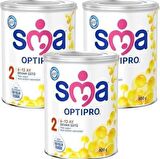 SMA Optipro Probiyotik 2 Devam Sütü 6-12 Ay 800 gr 3'lü Paket