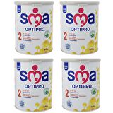 Sma 2 Optipro Probiyotik 6 - 12 Ay Devam Sütü 800 gr 4 ADET