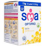 SMA Optipro Probiyotik 1 0-6 Ay Bebek Sütü 1000 gr
