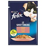 FELİX Somonlu Kedi Yaş Mama 85 Gr 