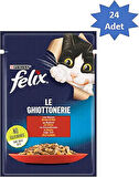 FELİX Somonlu Kedi Yaş Mama 85 Gr  X 24 Adet
