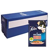 Felix Somon Balıklı Yetişkin Kedi Konservesi Pouch 26X 85 Gr