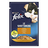 Felix Tavuklu Kedi Yaş Mama 85 Gr X 24 Adet