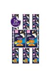 Felix Yavru Kediler Için Tavuklu Yaş Kedi Maması 85 Gr x 26 Adet