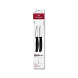 Victorinox 6.7693.2 Swiss Classic 2li Soyma Bıçağı Set, Siyah