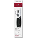 Victorinox 6.7193.3F Swiss Classic 3lü Piknik Seti, Siyah