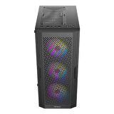 Antec AX20 ATX Mid Tower Siyah Gaming (Oyuncu) Kasa