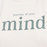 Energetics Journey of Mind Kadın Beyaz Antrenman T-Shirt